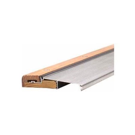 M-D BUILDING PRODUCTS M-D TH394 Adjustable Alum & Hardwood Sill - Inswing, 78618, 73", Silver 78618